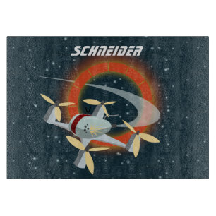 Drohnenrennen Schneidebrett