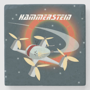 Drohnenrennen Steinuntersetzer
