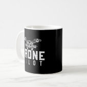 Drohnensterbe Kaffeetasse (Vorderseite Links)