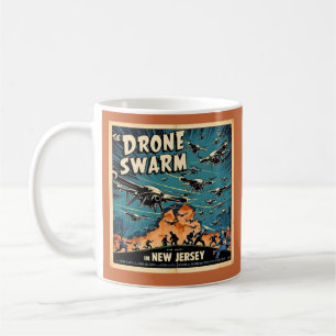 Drohnenwarm in New Jersey Kaffeetasse