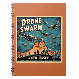 Drohnenwarm in New Jersey Notizblock