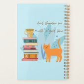 Droht mir nicht mit gutem Wetter Planer (Rückseite)