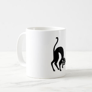 Drohungskatze Kaffeetasse