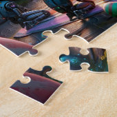 Droid Easter Celebration Sci-Fi for Space Lovers Puzzle (Seite)