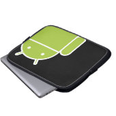 Droid Laptop-Hülse Laptopschutzhülle (Vorne Knopf)