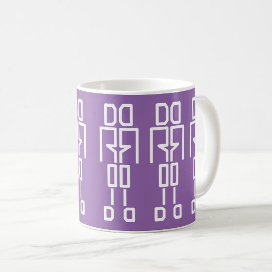 Droid Puzzlespiel-Tasse Kaffeetasse (VorderseiteRechts)