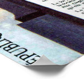 Droits de l'homme poster (Ecke)