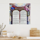 Droits de l'homme poster (Küche)