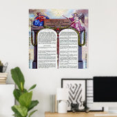 Droits de l'homme poster (Heimbüro)