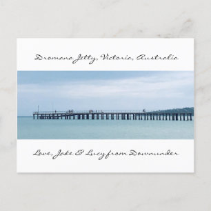 Dromana Jetty, Victoria, Australien Postkarte