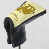 Dromedar-Kamel-Design Golf Headcover (3/4 Vorderseite)
