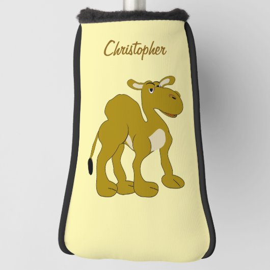 Dromedar-Kamel-Design Golf Headcover (Rotieren 90)