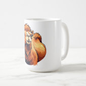 Dromedar-Kamelkopf Kaffeetasse (VorderseiteRechts)