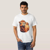 Dromedar-Kamelkopf T-Shirt (Vorne ganz)