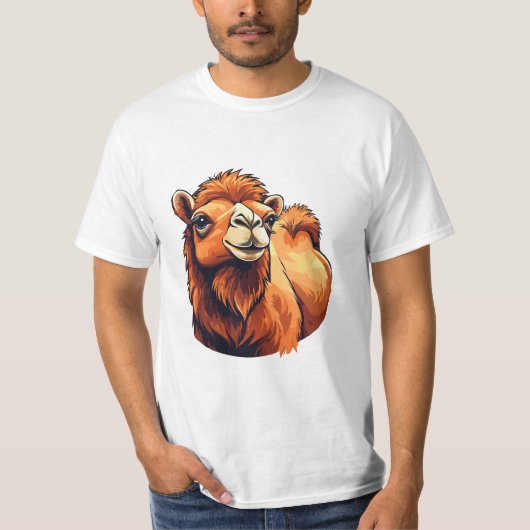 Dromedar-Kamelkopf T-Shirt (Vorderseite)