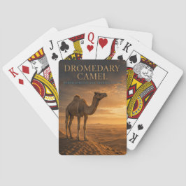Dromedar Wüsten Dünen TIERE Poker Spielkarten