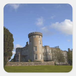 Dromoland Castle Hotel in Quadratischer Aufkleber