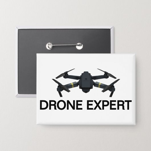 Drone Expert™-Taste Button (Vorderseite/Rückseite)