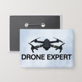 Drone Expert™ Taste Button (Vorderseite/Rückseite)