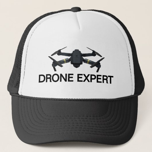 Drone Expert™ Trucker-Mütze Truckerkappe (Vorderseite)