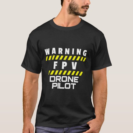 Drone Flying Quadrocopter Remote-Kontrolle Fpv Rac T-Shirt (Vorderseite)