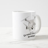 Drone Grampa Jumbo Tasse (Vorderseite Rechts)