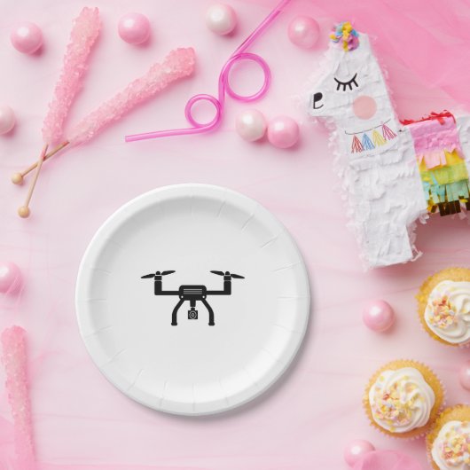 Drone Pappteller (Party)