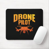 Drone Pilot Art for Men Drone Enthusiasten von RC Mousepad (Mit Mouse)