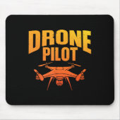 Drone Pilot Art for Men Drone Enthusiasten von RC Mousepad (Vorne)