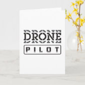 Drone Pilot Quadcopter FPV Drohnen Funny Gift Idea Karte (Gelbe Blume)