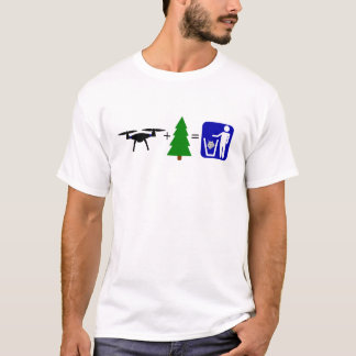 Drone Plus Tree Light-T - Shirt