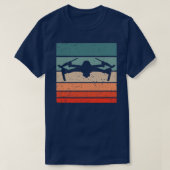 Drone Retro Style Vintag T-Shirt (Design vorne)