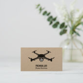 Drone Services Custom QR Visitenkarte (Stehend Vorderseite)