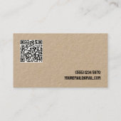 Drone Services Custom QR Visitenkarte (Rückseite)