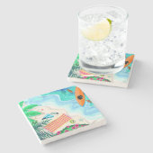 Drone View Steinuntersetzer (Seitenansicht)