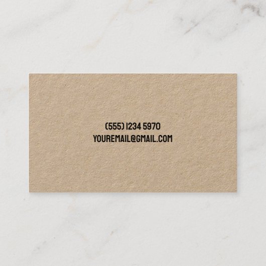 Drone Visitenkarte (Rückseite)