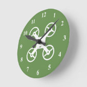 Drone-Wanduhr Runde Wanduhr (Winkel)