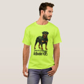 Drool Is Cool – Rottweiler Rules T-Shirt (Vorne ganz)