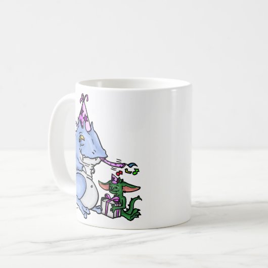 Drool-Tasse Kaffeetasse (Vorderseite Links)