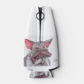 DROOLING. DOGUE DE BORDEAUX  FLASCHENKÜHLER (Rückseite)