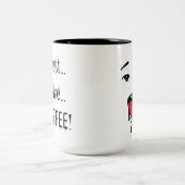Drooly Emoticon-"Kaffee-" Tasse (Mittel)