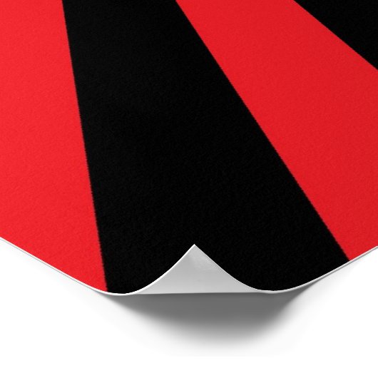 Drop Beats Black Sky Print Poster (Ecke)