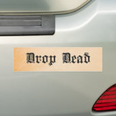 Drop Dead Autoaufkleber (Auf Auto)