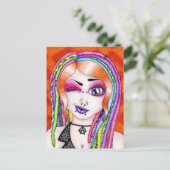 Drop Dread Gorgeous Postkarte (Stehend Vorderseite)