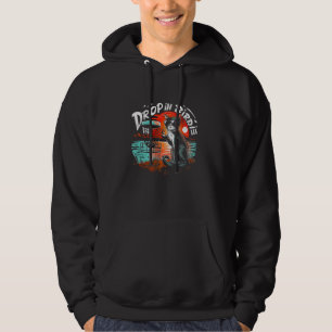 Drop in Birdi.e Funny Disc Golf and Cat Liebhaber Hoodie