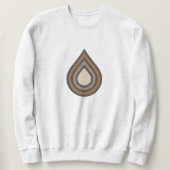 Drop Layered Artwork Men's Sweatshirt (Design vorne)