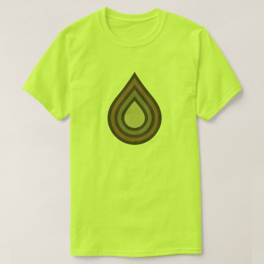 Drop Layered Artwork Men's T-Shirt (Design vorne)