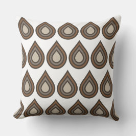 Drop Layered Artwork Throw Pillow Kissen