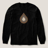Drop Layered Artwork Tri-Blend-Shirt Tri-Blend Shirt (Design Vorderseite)