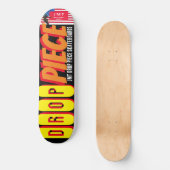 DROP PIECE JMT 8 1/4" Skateboarddecke Skateboard (Vorderseite)